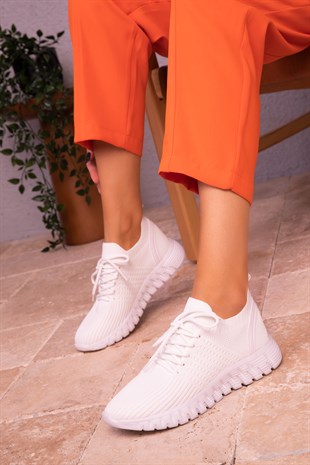 Fortuna Beyaz Kadın Sneaker 17032